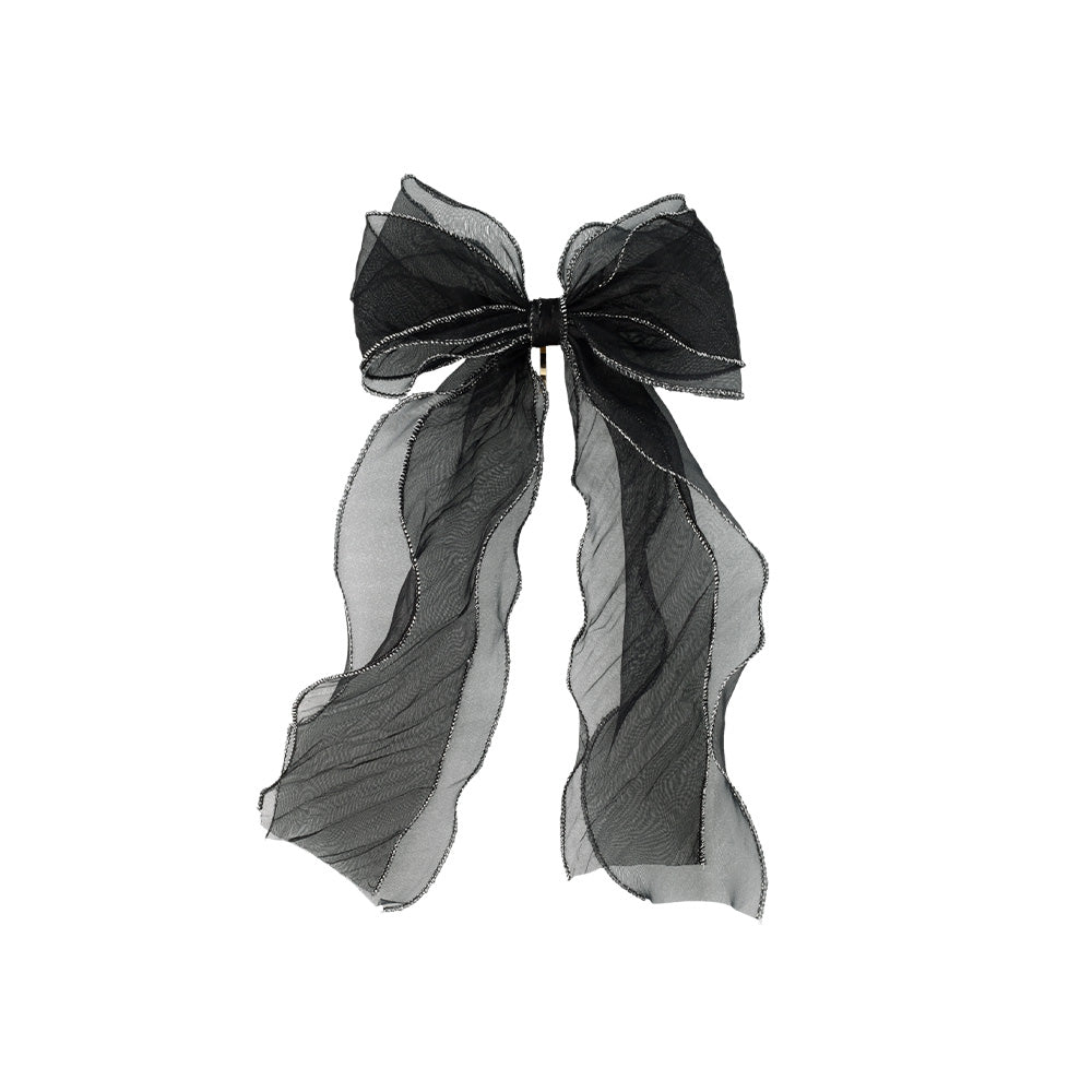 Oversized Longtail Bow Pony Hook