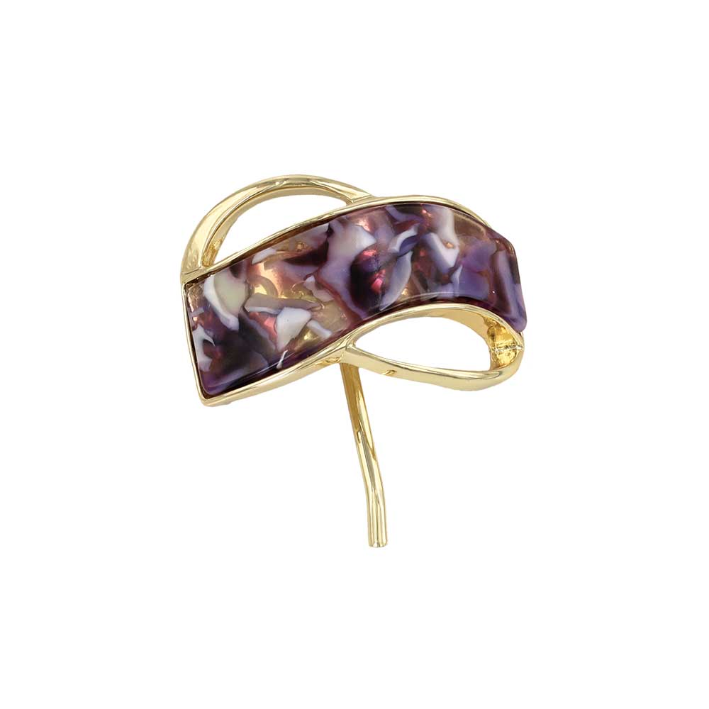 Marble Pattern Pony Hook