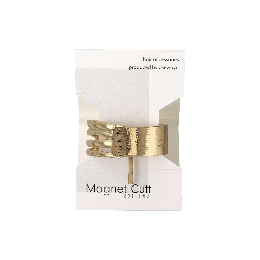Textured Metal Cuff Pony Hook
