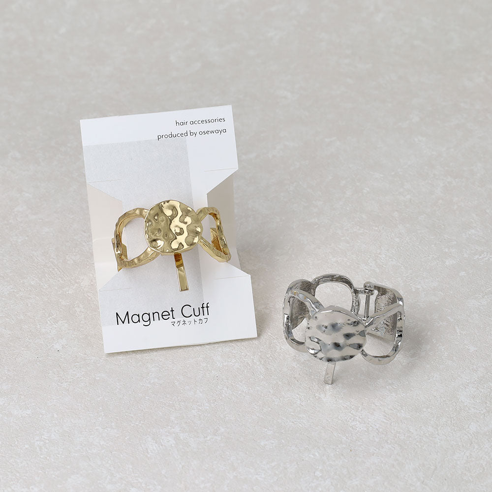 Textured Circle Cuff Pony Hook