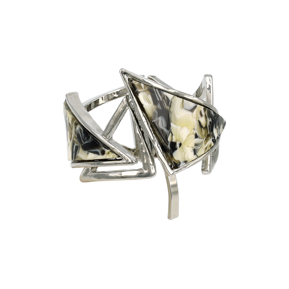 Marble Cuff Pony Hook