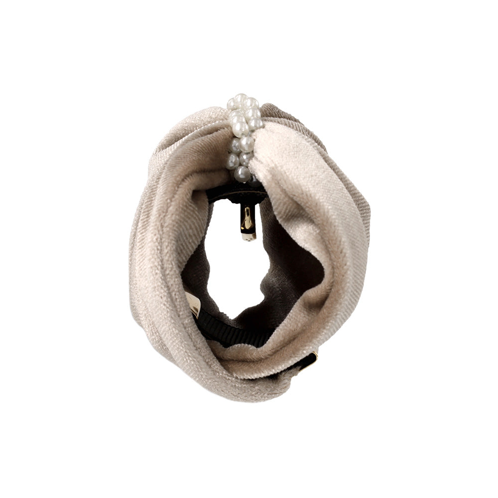 Velvet Snap Band Pony Hook