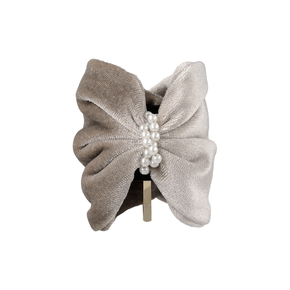 Velvet Snap Band Pony Hook