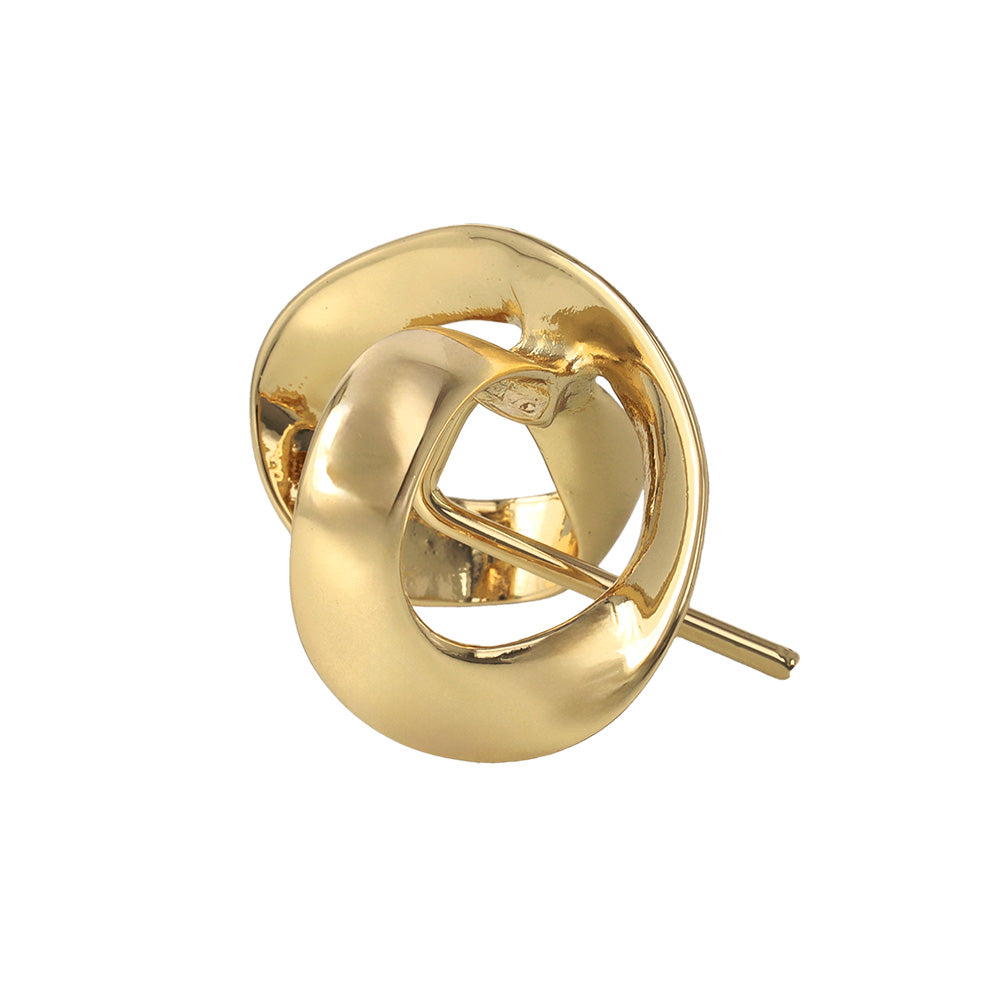 Sculptural Infinity Pony Hook