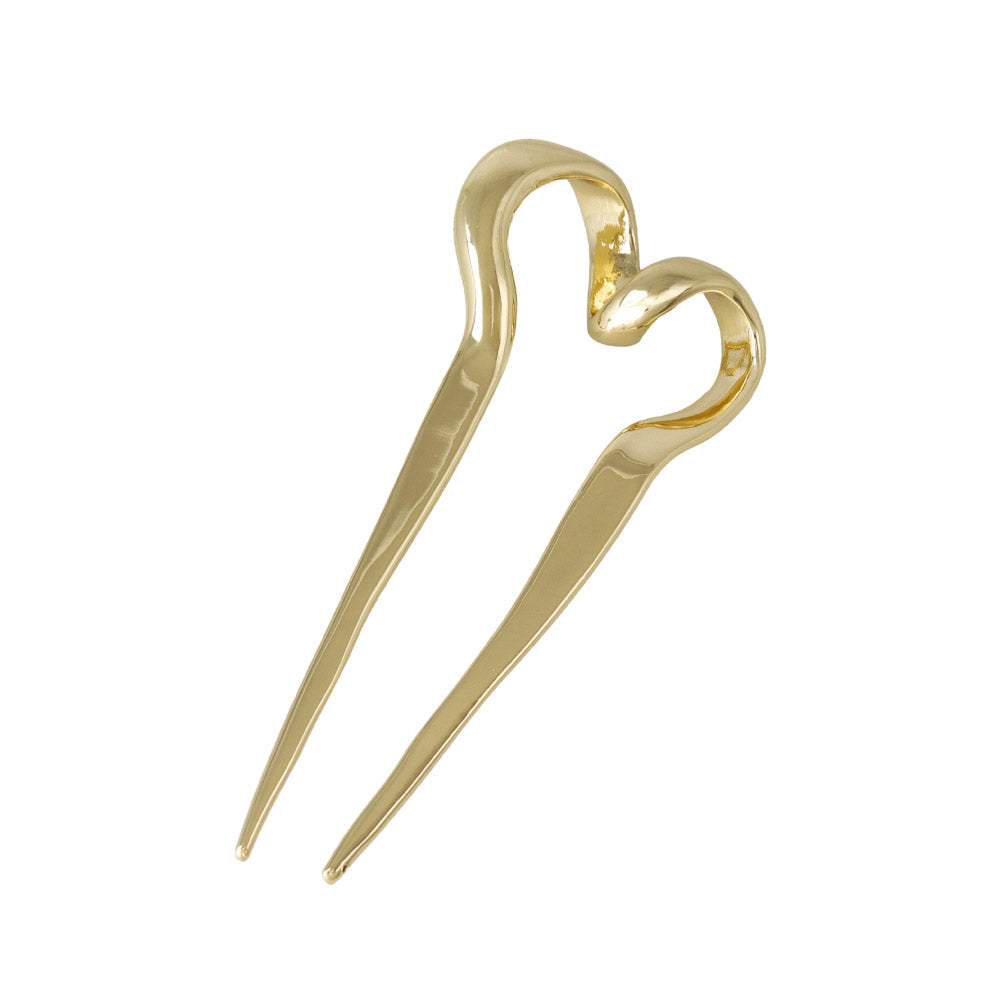 Twisted Heart Hair Stick
