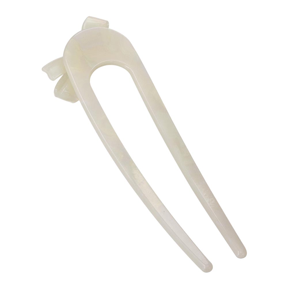 Marble Bowknot Hair Stick