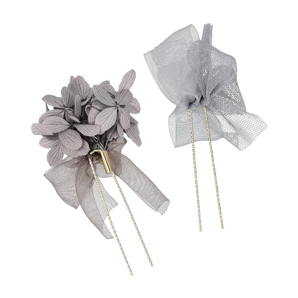 Dried Flower Hairpin Set