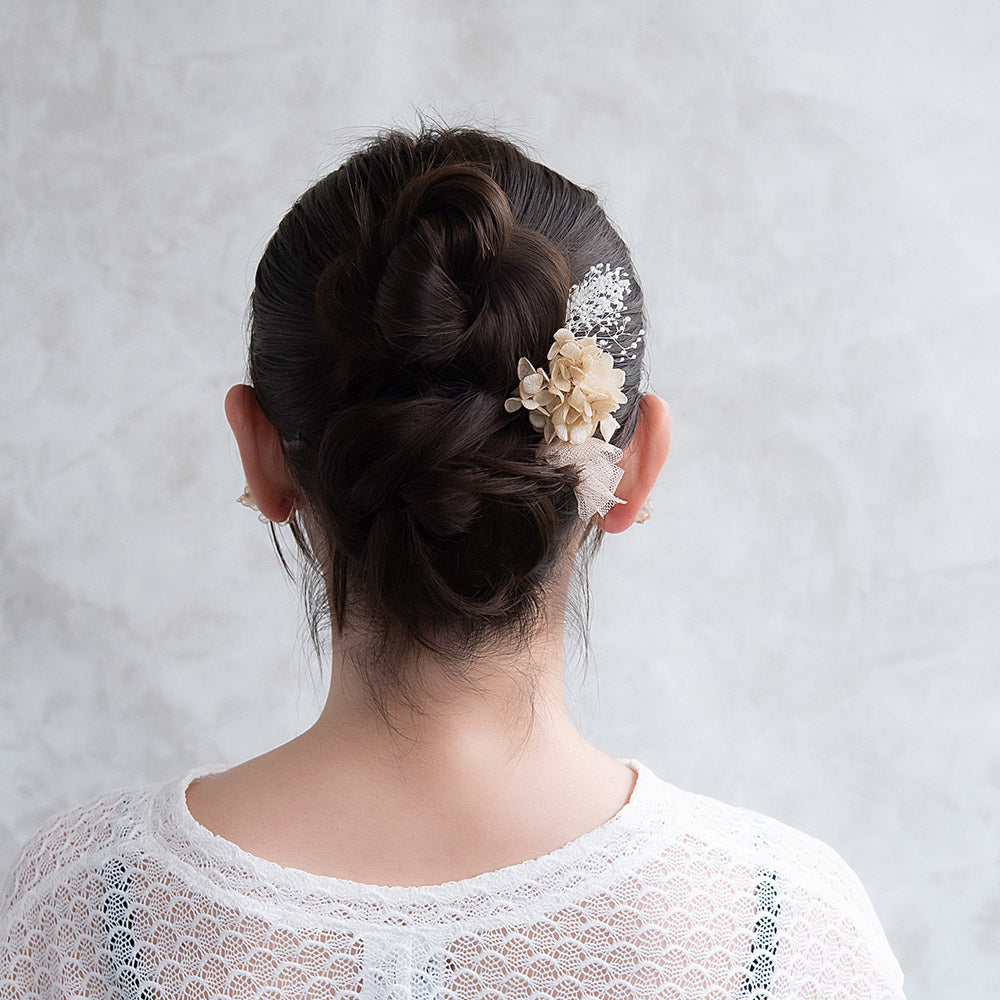 Dried Flower Hairpin Set