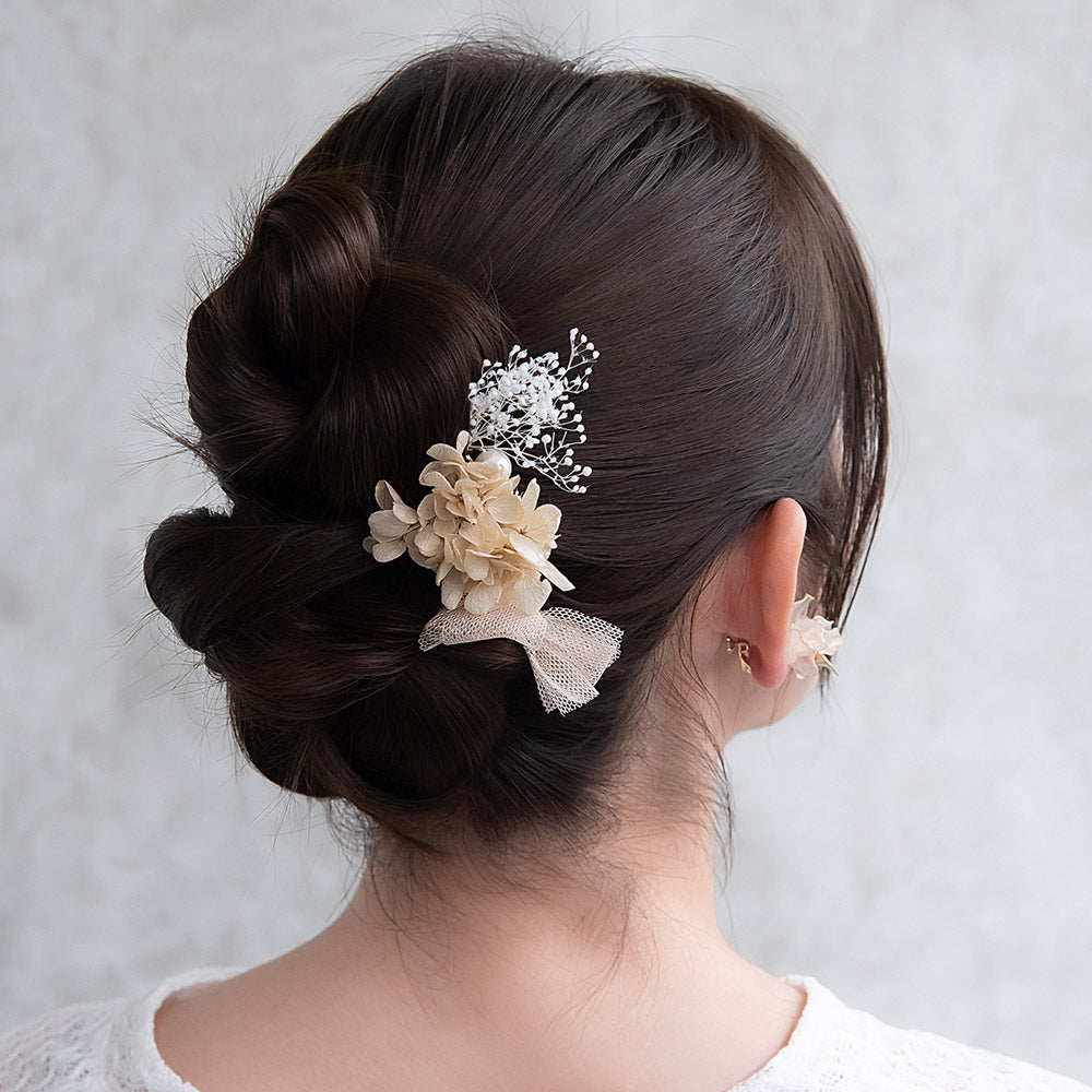 Dried Flower Hairpin Set - osewaya