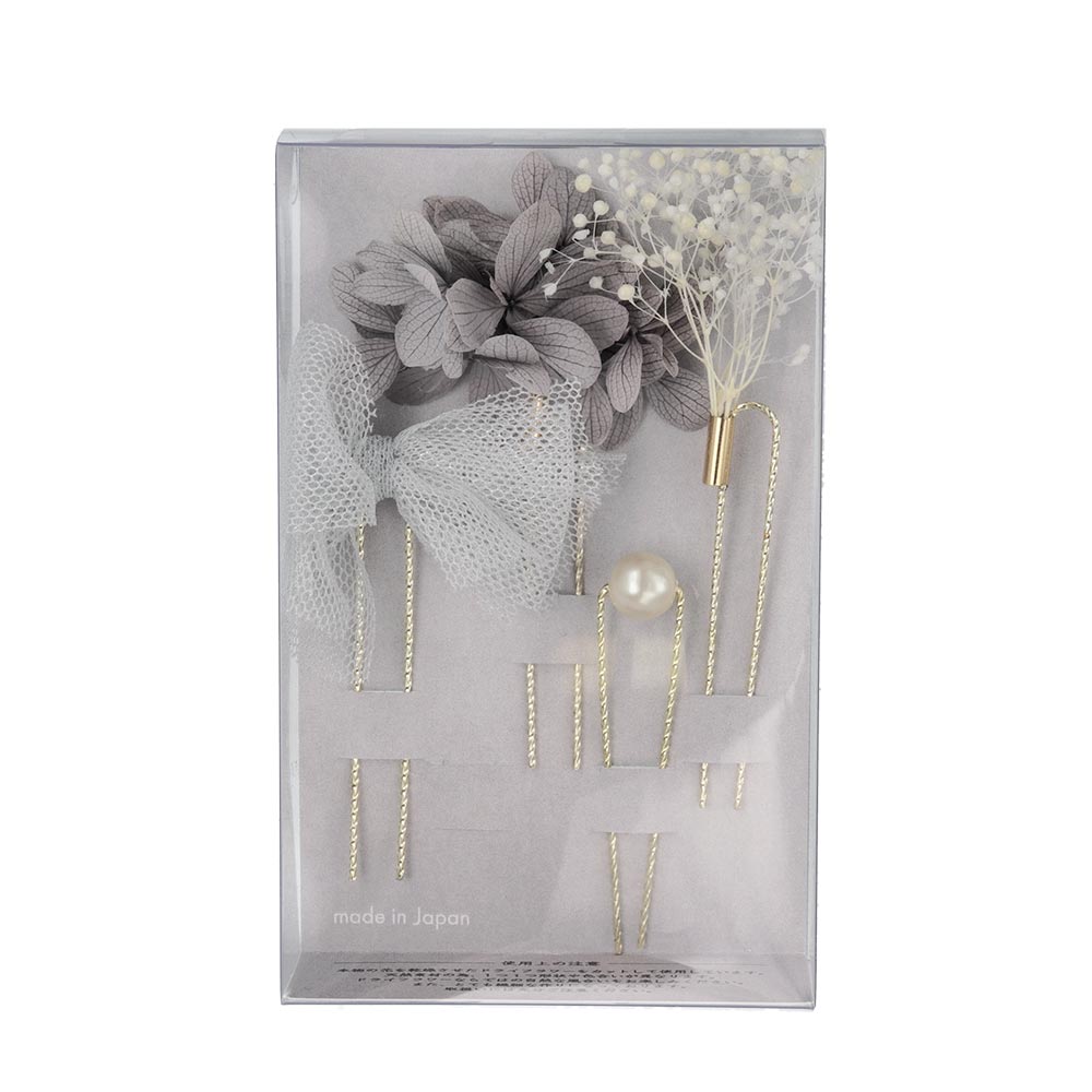 Dried Flower Hairpin Set