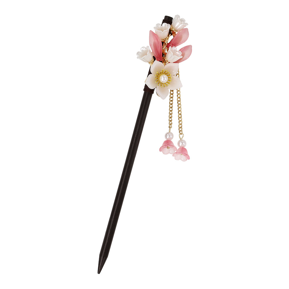 Flower Cluster Kanzashi Hair Stick