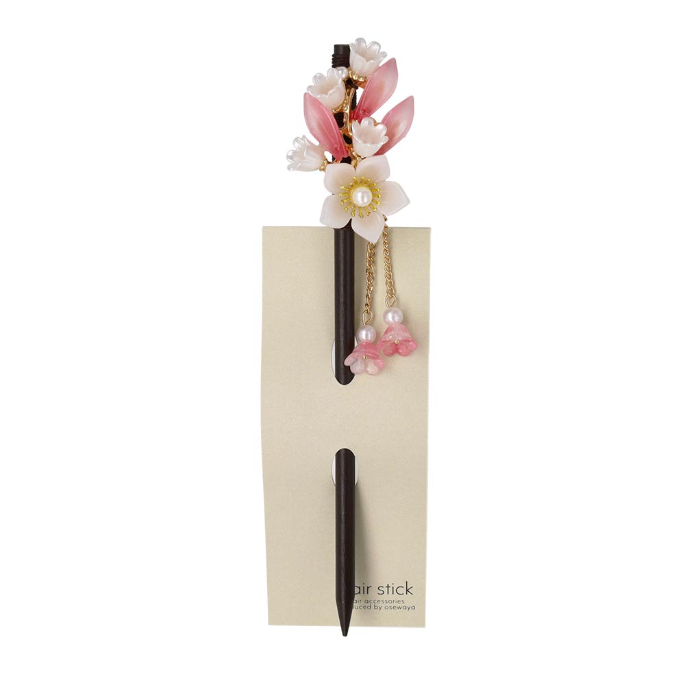 Flower Cluster Kanzashi Hair Stick