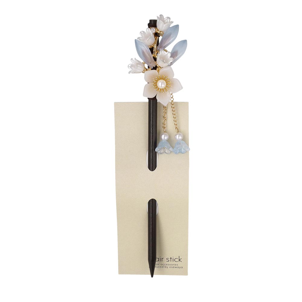 Flower Cluster Kanzashi Hair Stick