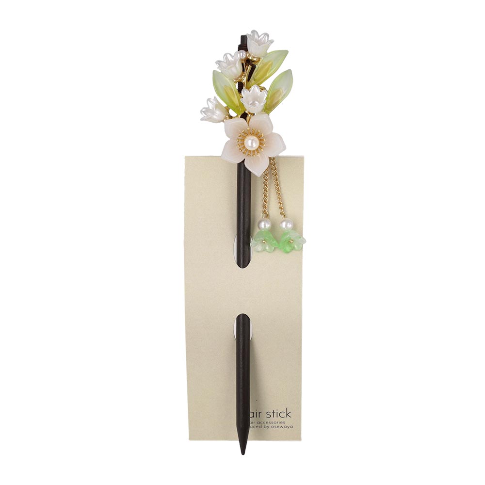 Flower Cluster Kanzashi Hair Stick
