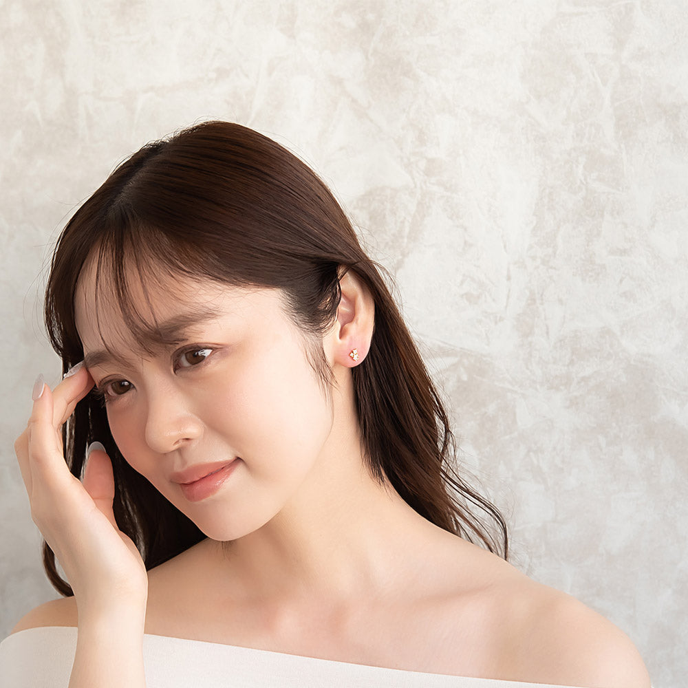 Small Star Cluster Plastic Earrings