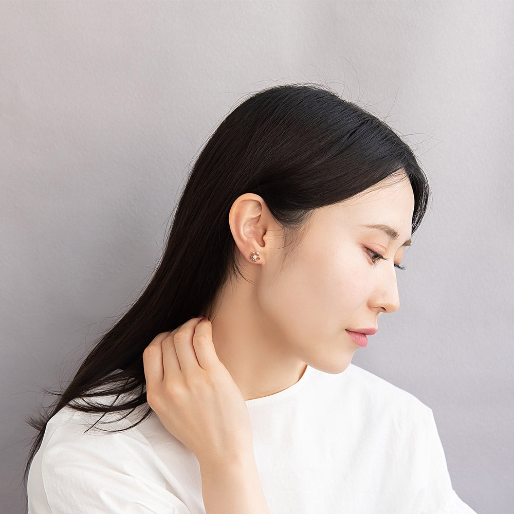 Flower and Butterfly Mixed Plastic Stud Set