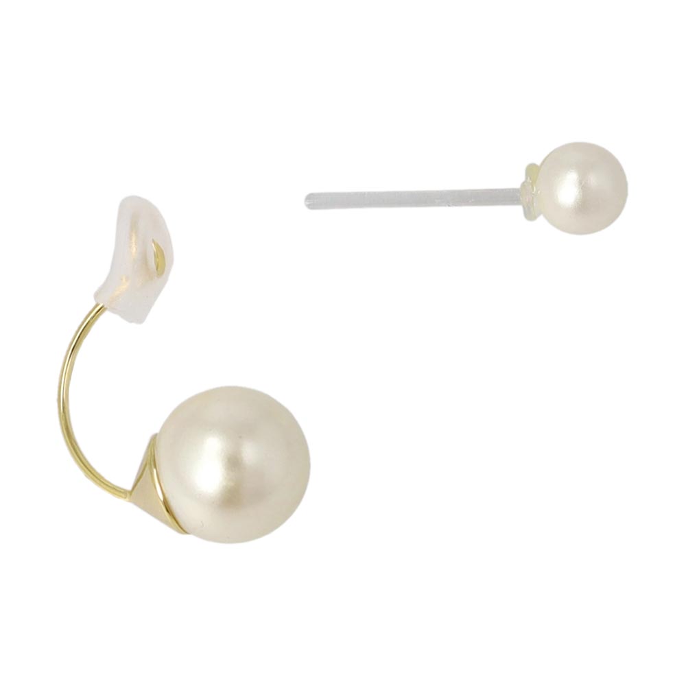 Pearl Jacket Earrings