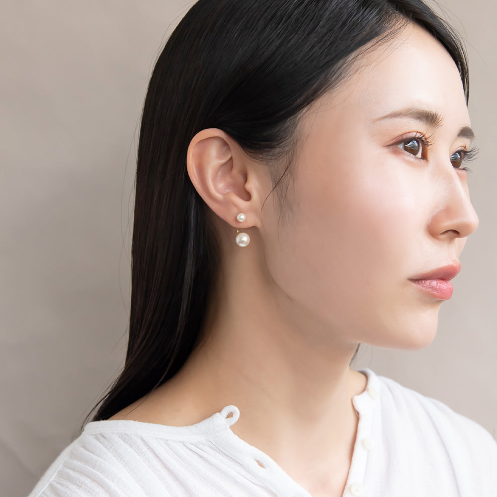 Pearl Jacket Earrings