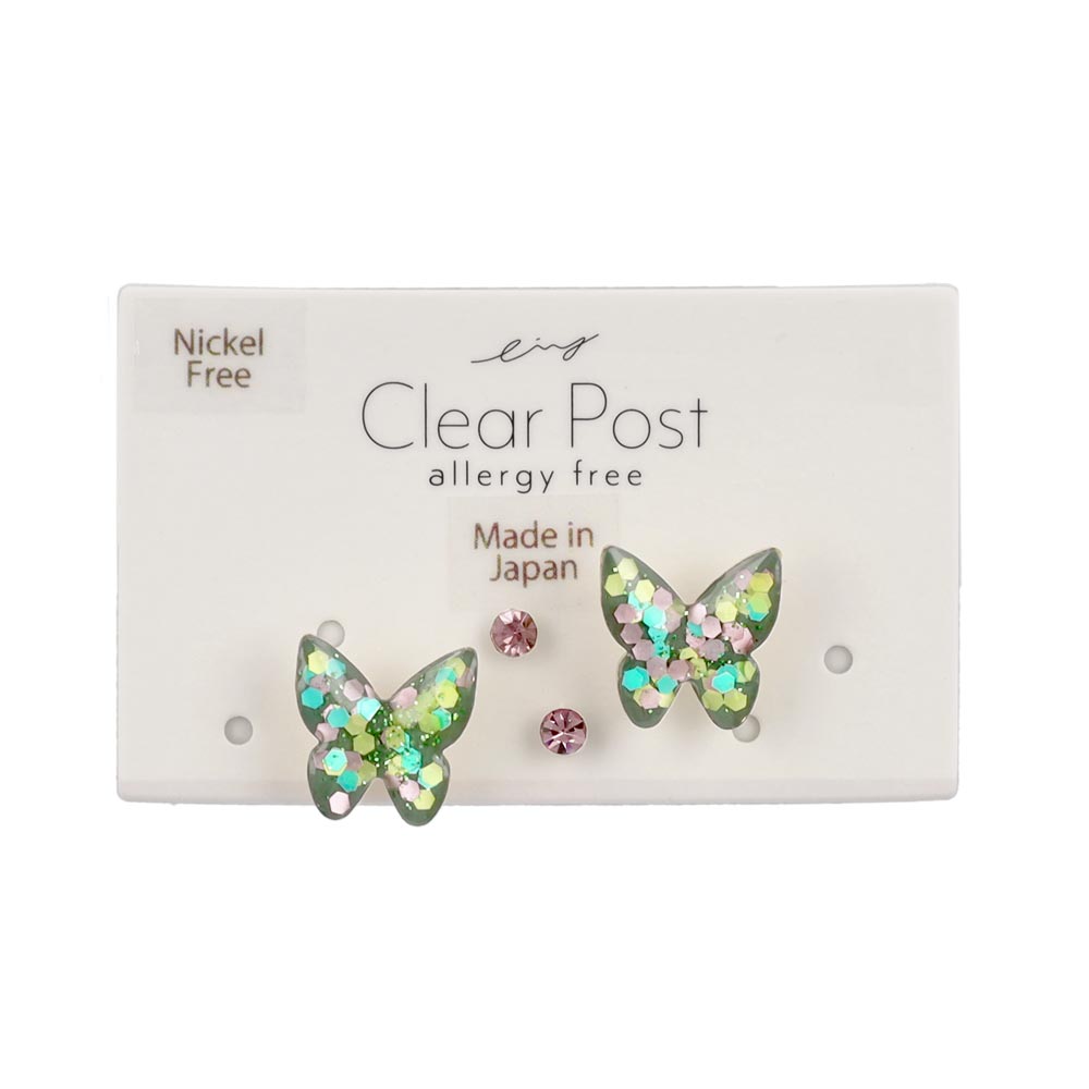 Sequin Butterfly Stud Pack