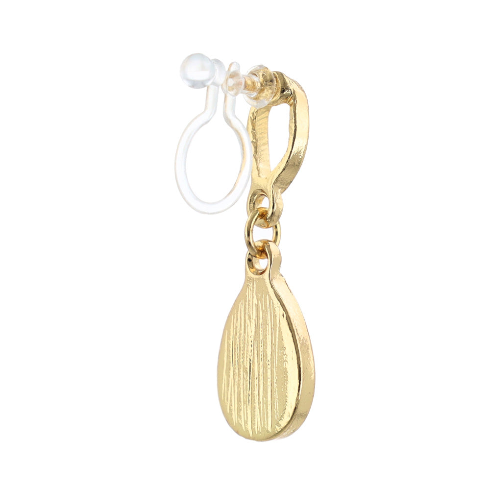 Gemmy Teardrop Invisible Clip Ons