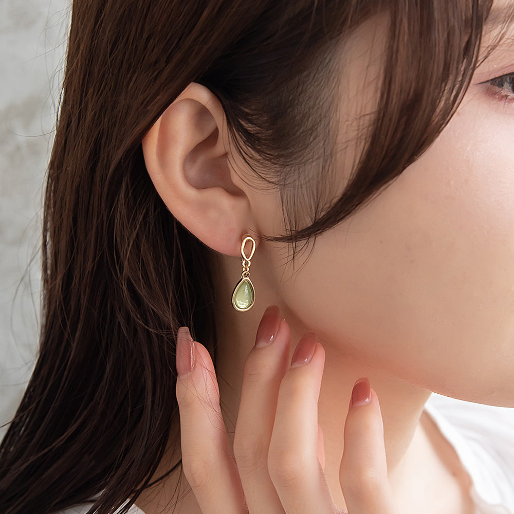 Gemmy Teardrop Invisible Clip Ons