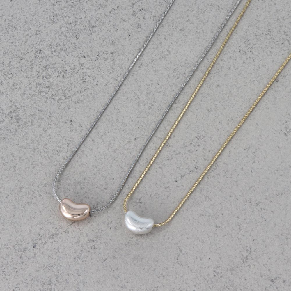 Bean Slider Necklace