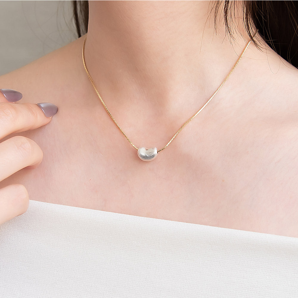 Bean Slider Necklace