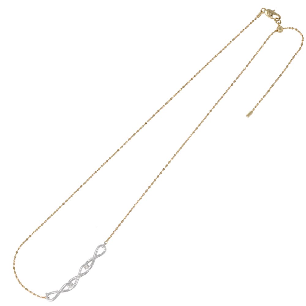 Infinity Link Slider Necklace
