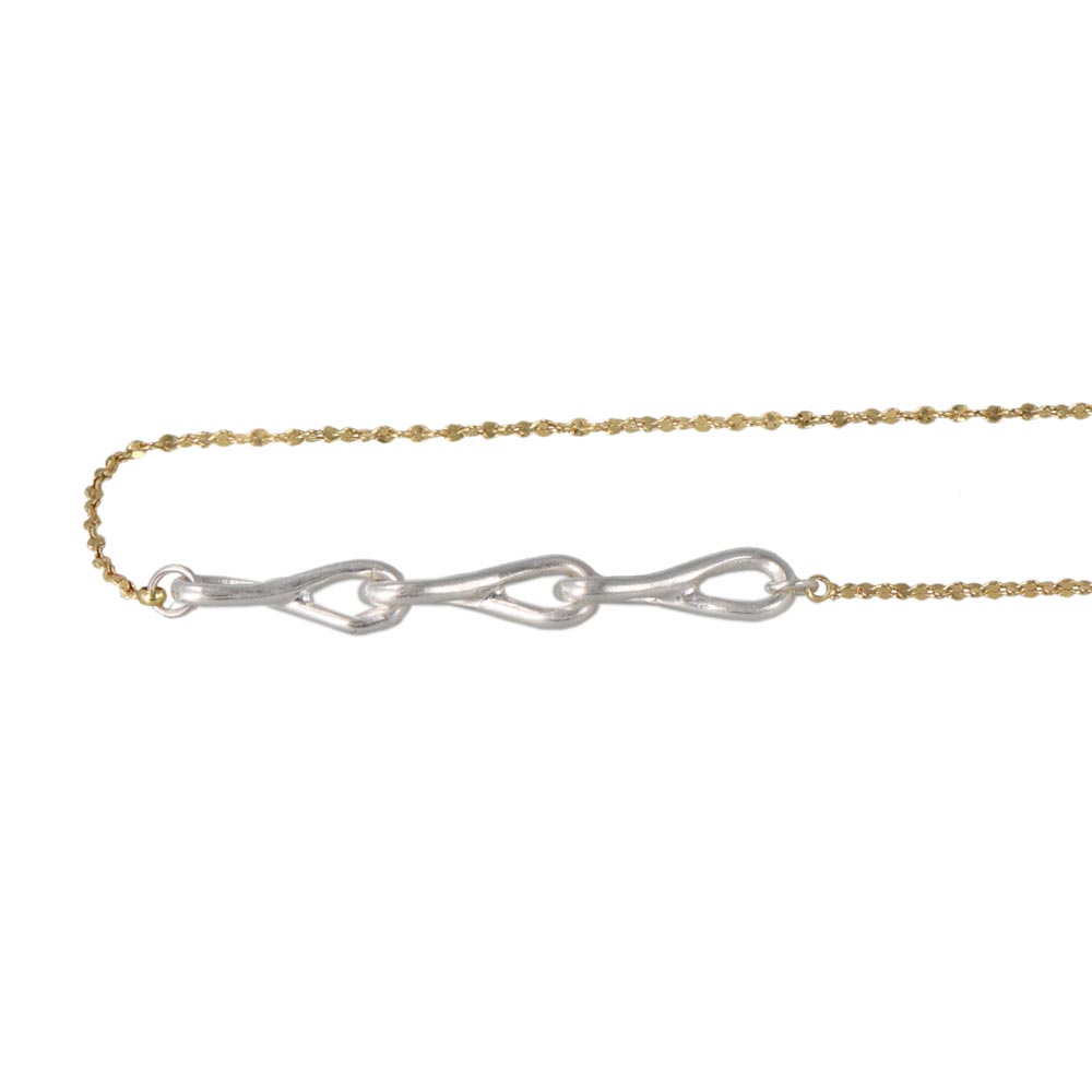 Infinity Link Slider Necklace
