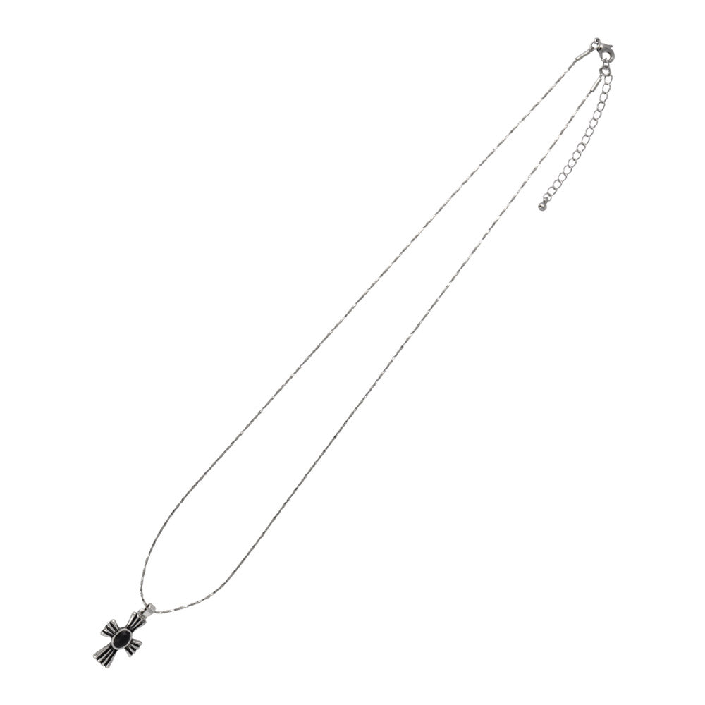 Turquoise Cross Pendant Necklace