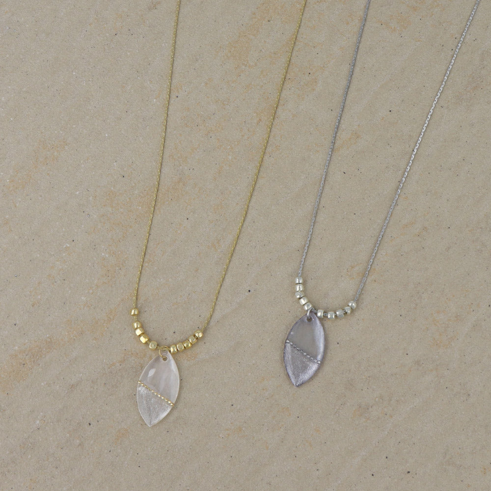 Shell Almond Necklace