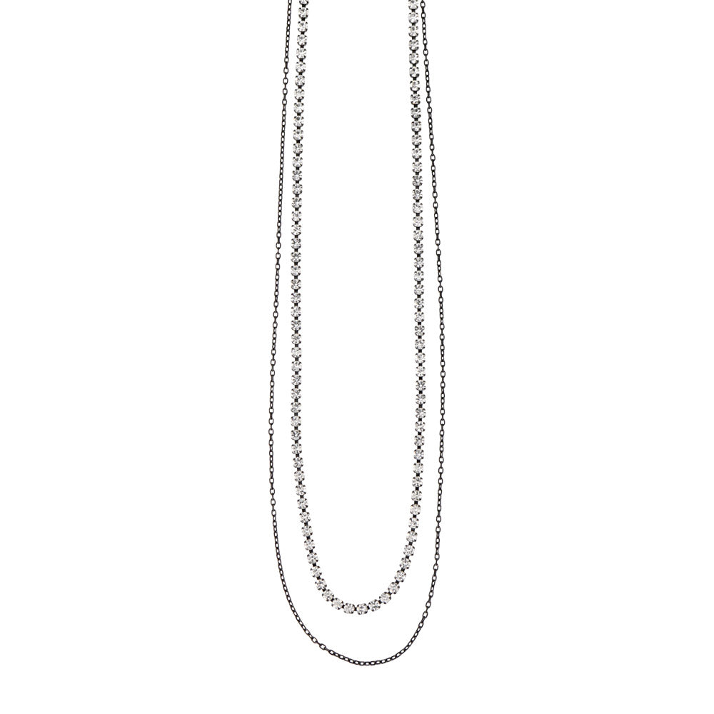 Stainless Steel Layered Necklace