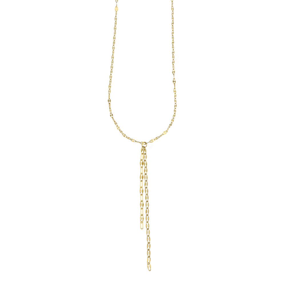 Stainless Steel Chain Y Necklace