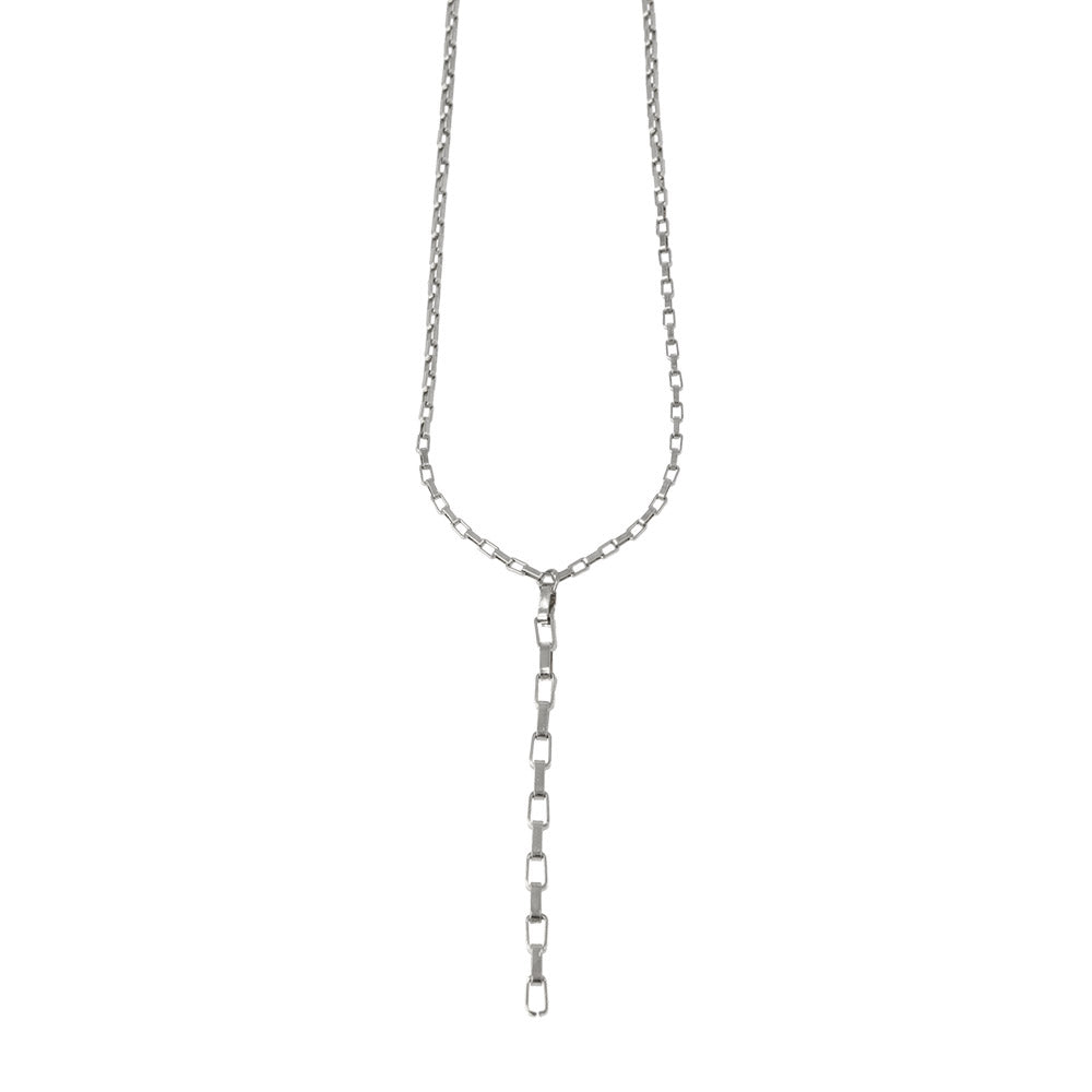 Stainless Steel Y Shape Necklace