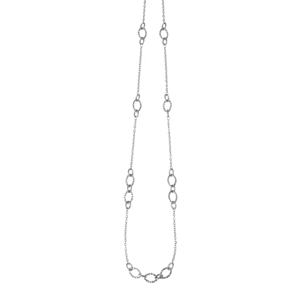 Stainless Steel Mixed Chain Necklace