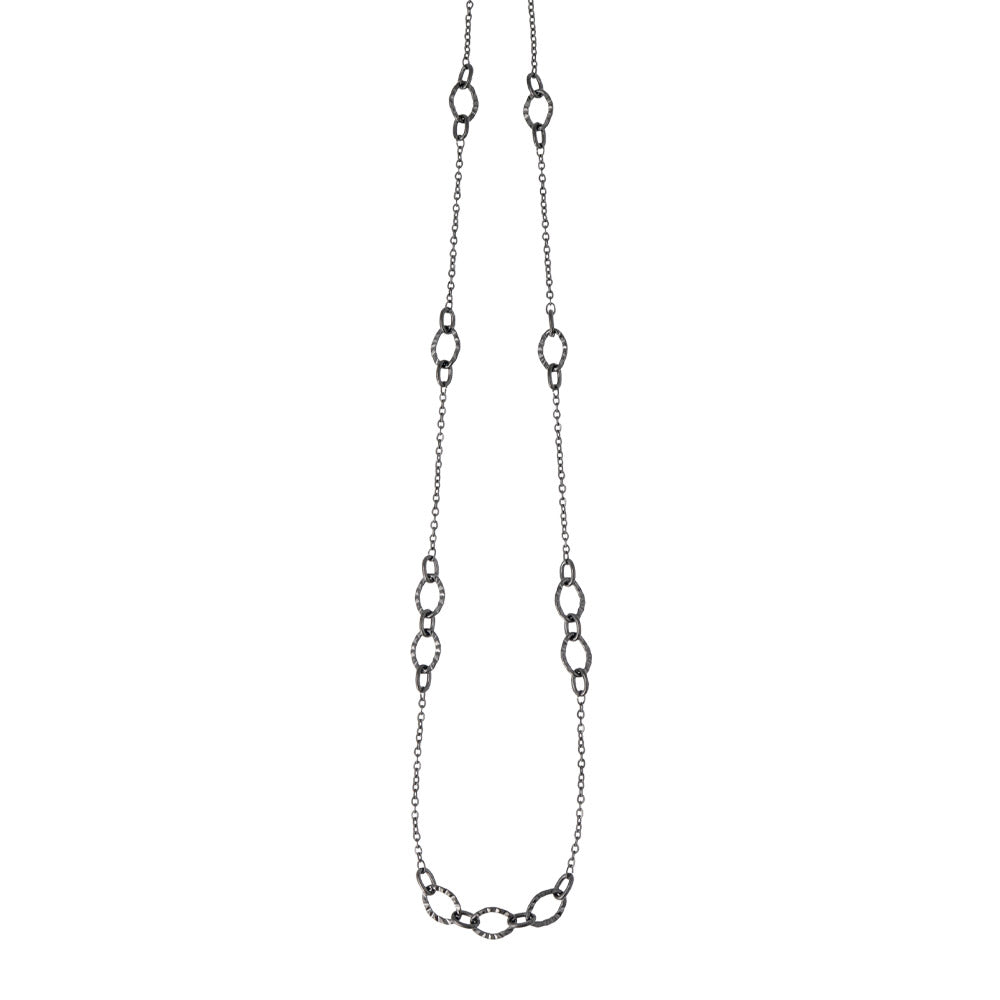 Stainless Steel Mixed Chain Necklace