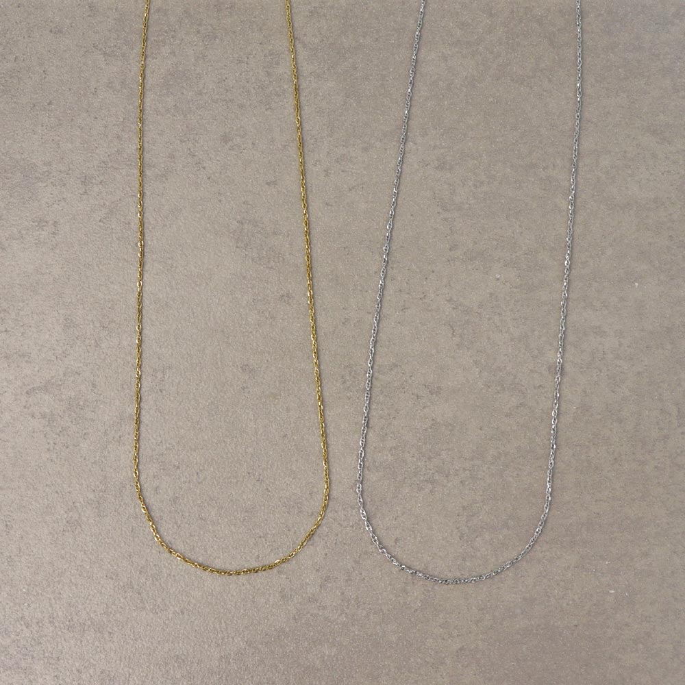 Stainless Steel Double Link Chain Necklace - osewaya