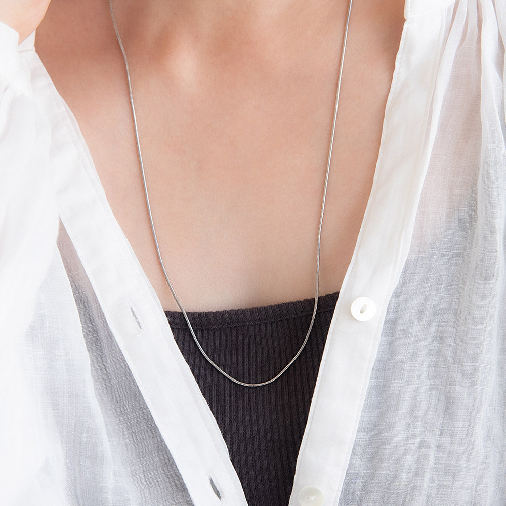 Stainless Steel Snake Chain Necklace