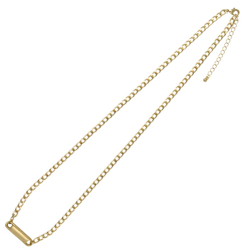 Awesome Bar Pendant Necklace