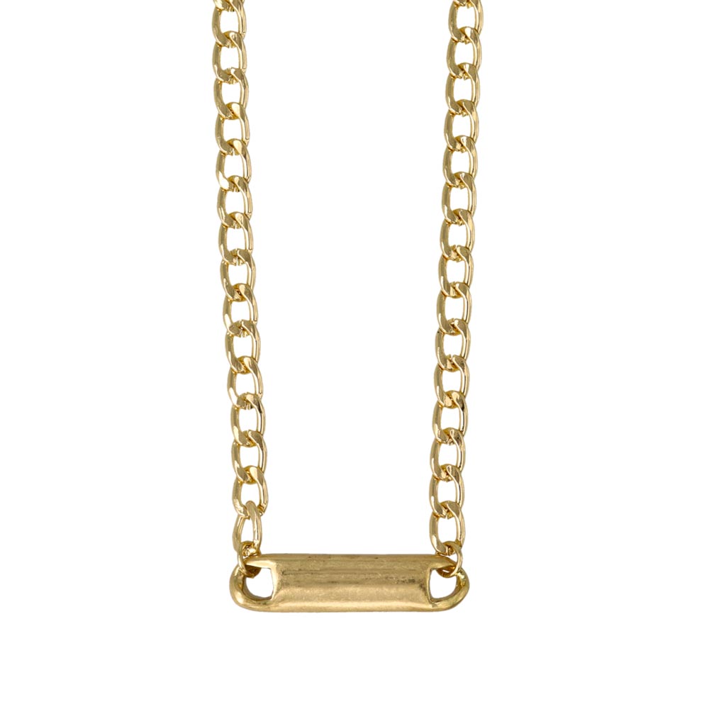 Awesome Bar Pendant Necklace