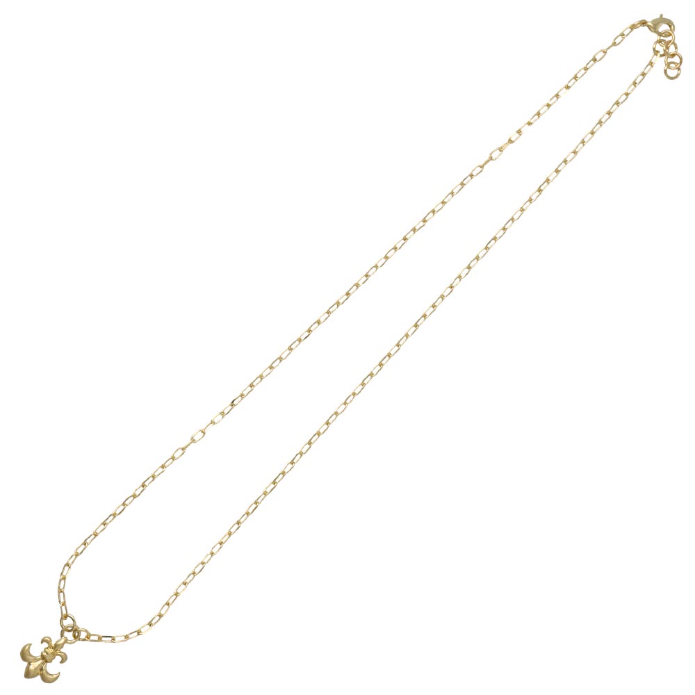 Awesome Heraldic Lily Pendant Necklace