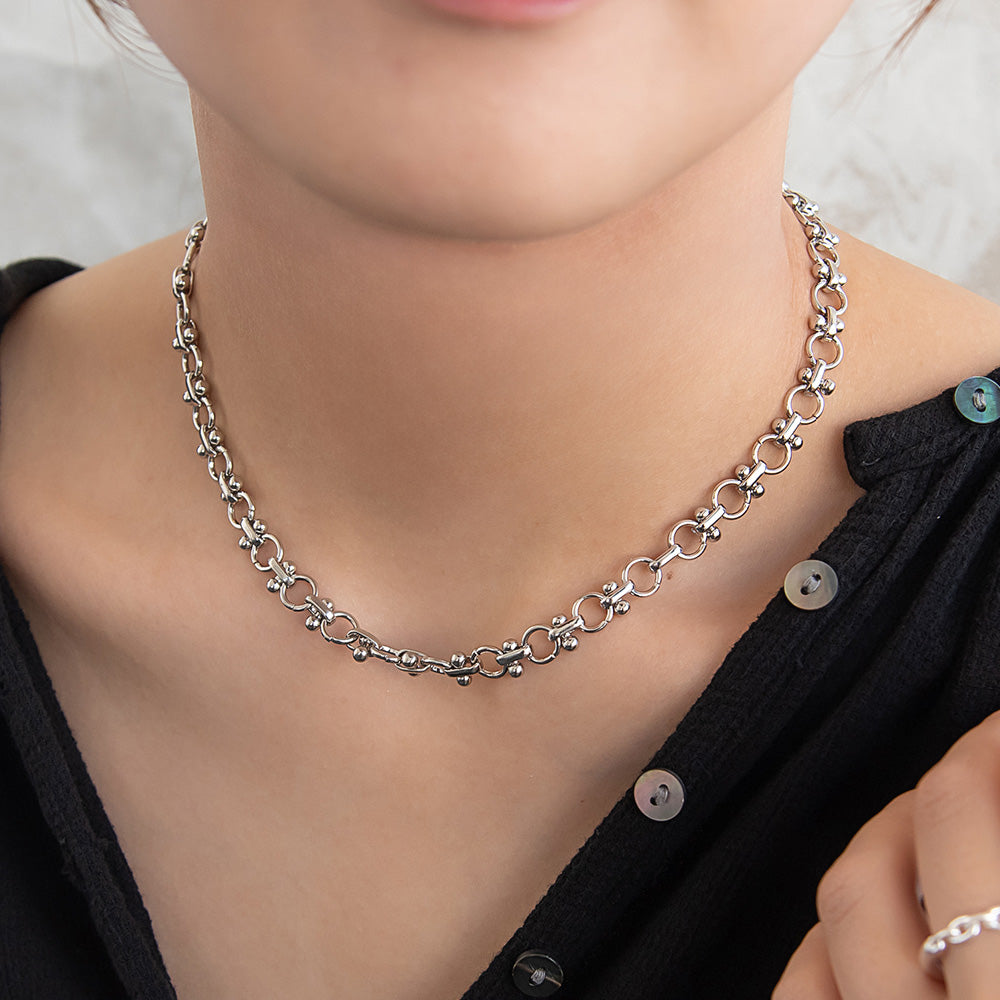 Awesome Round Link Necklace
