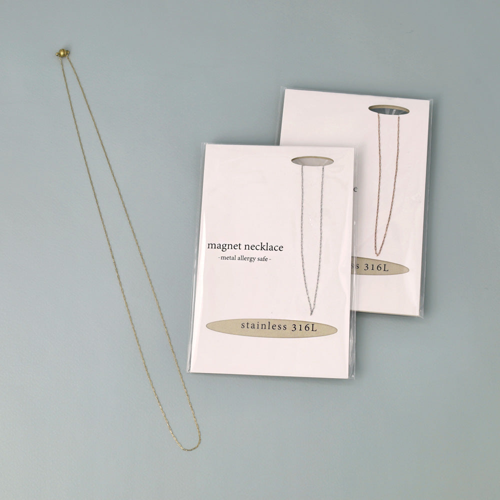 Skinny Chain Magnetic Clasp Necklace