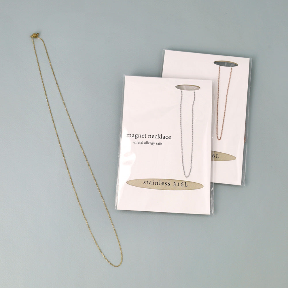 Skinny Chain Magnetic Clasp Necklace