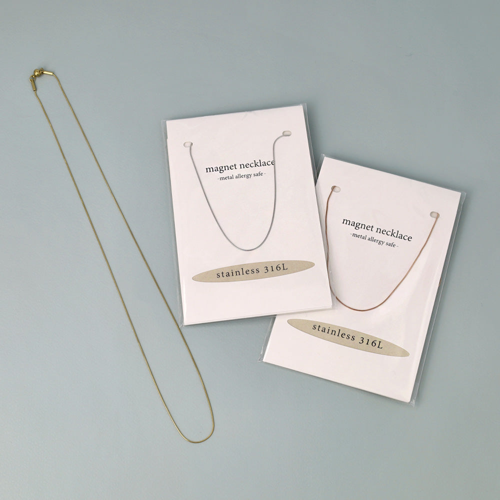 Skinny Chain Magnetic Clasp Necklace