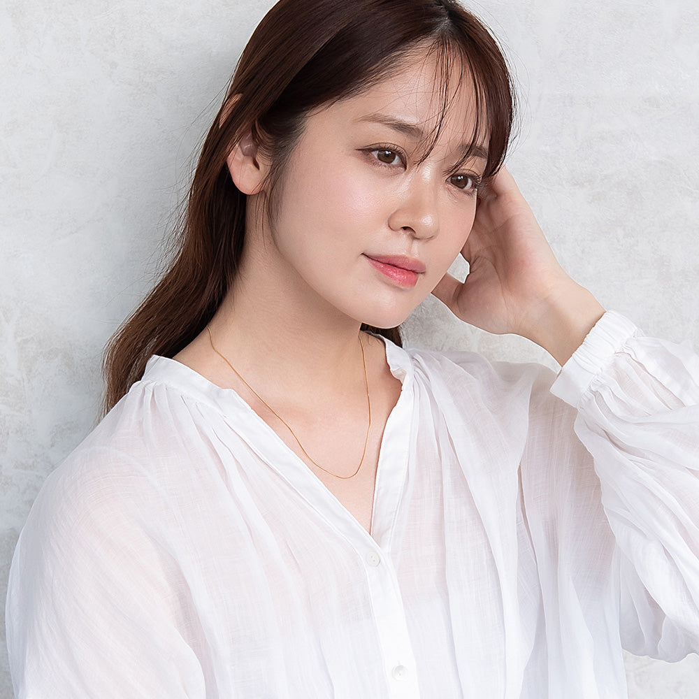 Skinny Chain Magnetic Clasp Necklace