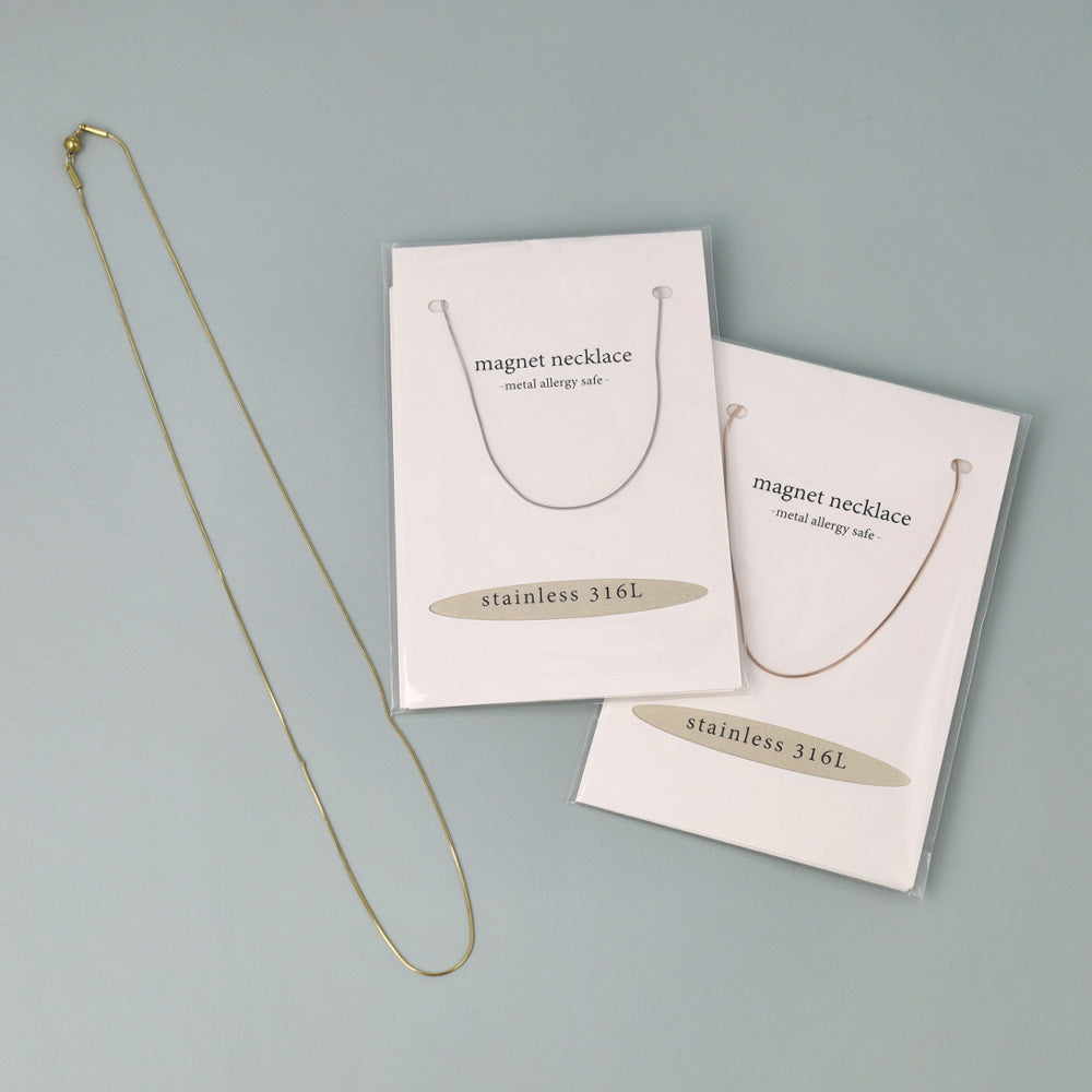 Skinny Chain Magnetic Clasp Necklace