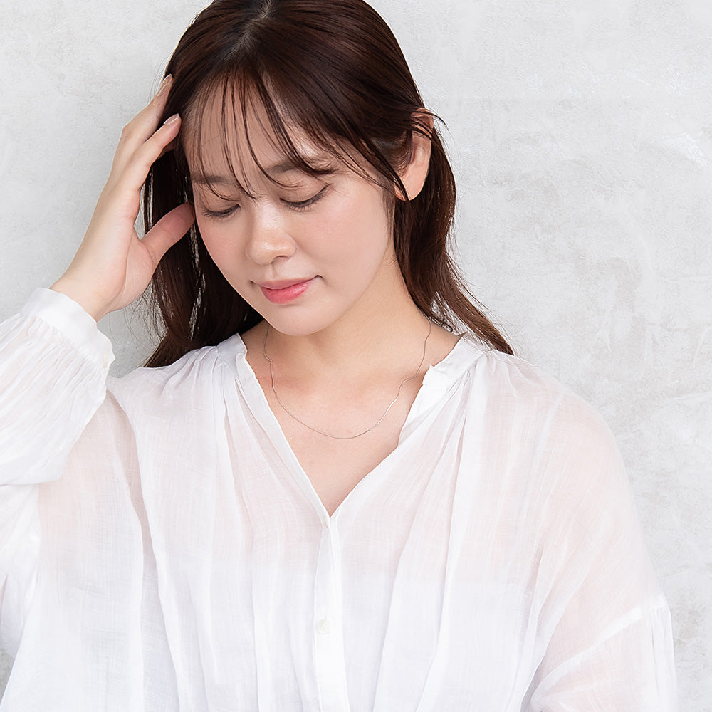 Skinny Chain Magnetic Clasp Necklace