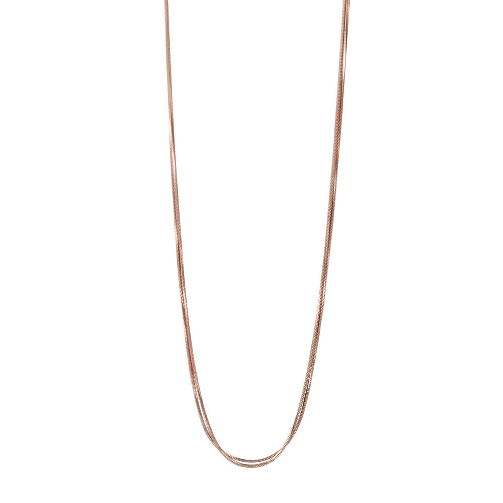 Double Row Magnetic Clasp Necklace