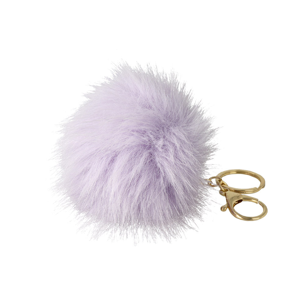 Fluffy Pom Pom Keychain